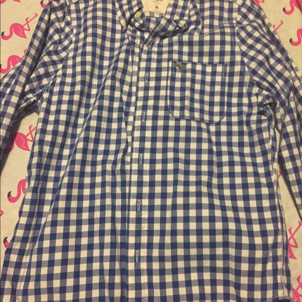 Abercrombie Button Down - Size Medium - image 1